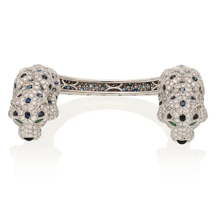 Cartier Panthere Diamond Bangle Master Quality