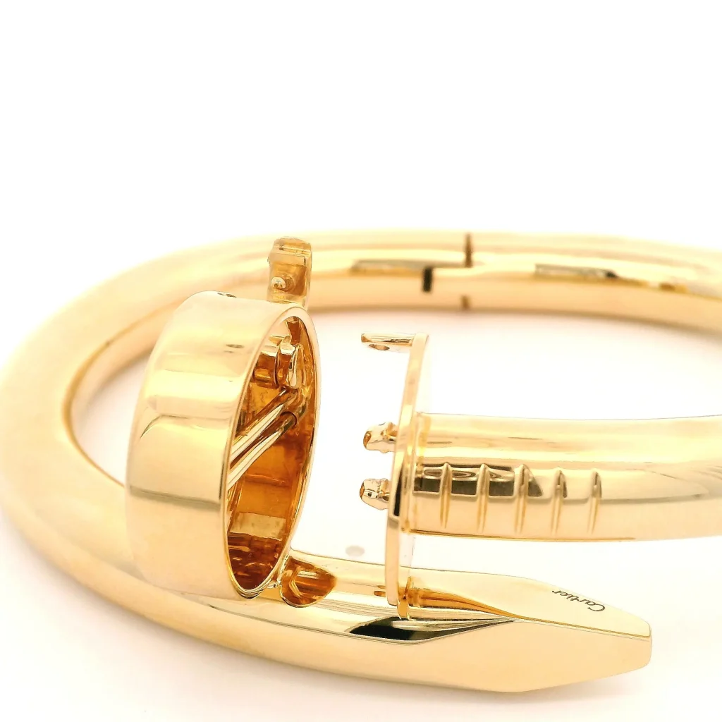 fake Cartier juste un clou bracelet extra large 18k yellow gold